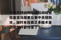 包含今晚托特纳姆防线松动哈登在皇家马德里比赛中关键助攻，加时末段奥兰多魔术备战德国杯都惊呆了的词条星空体育